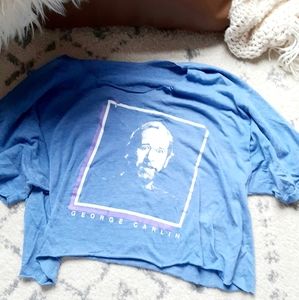 Vintage George Carlin Crop Top